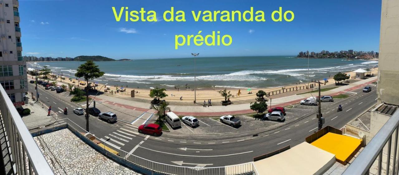 Apartamento Vista Mar 209 - 2 Quartos - Praia Do Morro - Predio Frente Mar - Varanda Com Vista Mar - Elevador - Atravessou A Avenida, Ja Esta Na Praia - Com Garagem - Internet Гуарапари Экстерьер фото