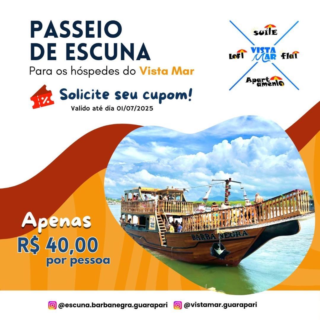 Apartamento Vista Mar 209 - 2 Quartos - Praia Do Morro - Predio Frente Mar - Varanda Com Vista Mar - Elevador - Atravessou A Avenida, Ja Esta Na Praia - Com Garagem - Internet Гуарапари Экстерьер фото